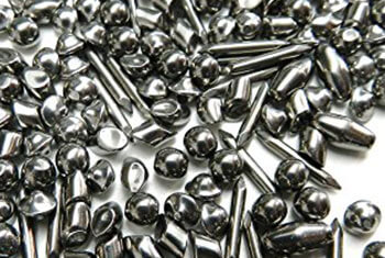 Steel vibratory finishing media